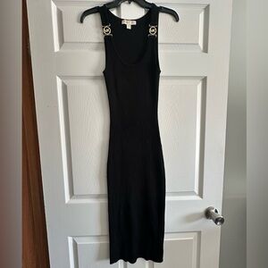 Michael Kors Viscose Low Cut Dress